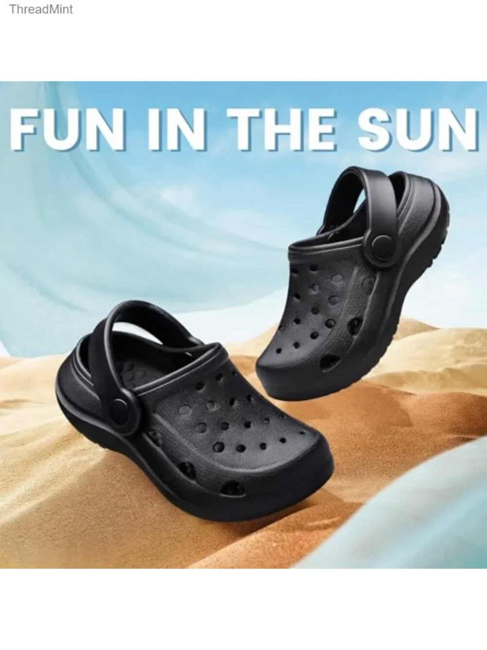 Kids Unisex Clogs Garden Shoes Cartoon Slides Sandals Toddler Little Big Kids
